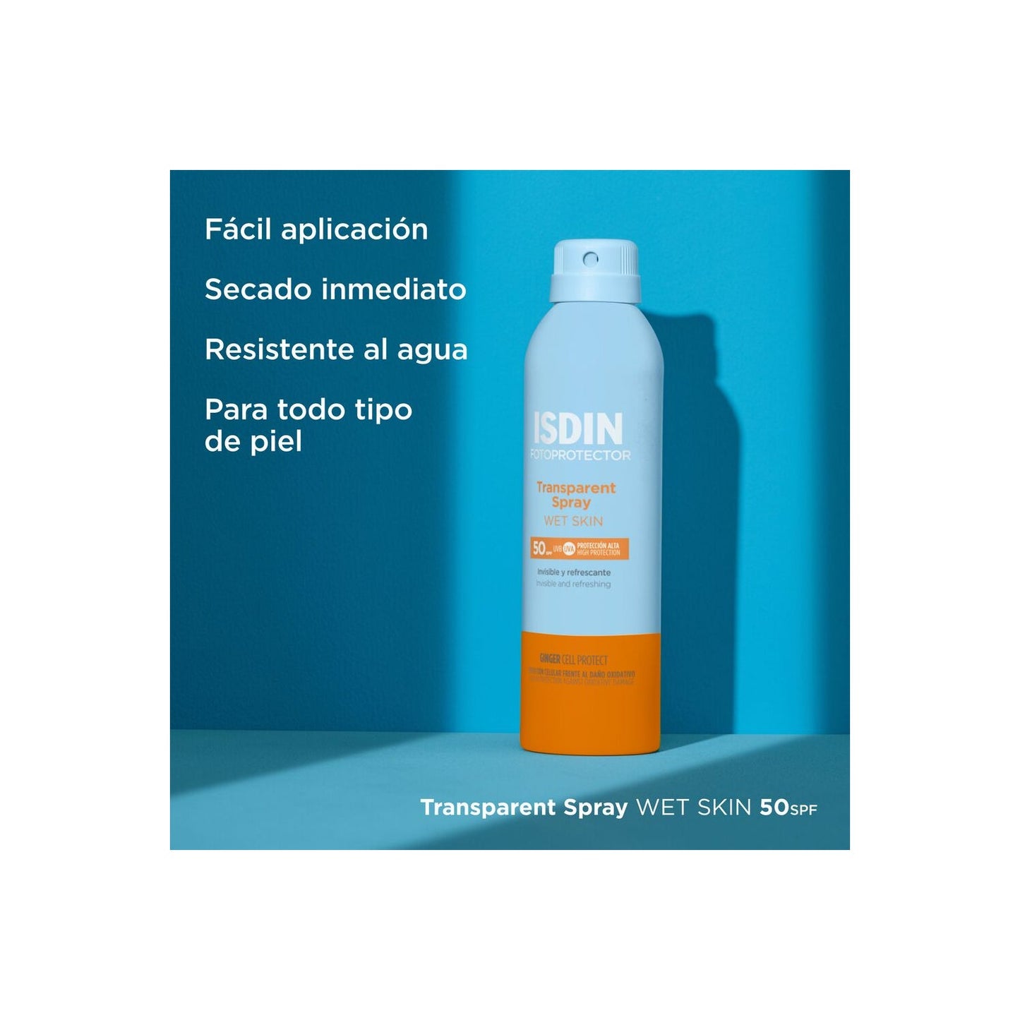 ISDIN Fotoprotector Transparent Spray Wet Skin SPF30 250ml
