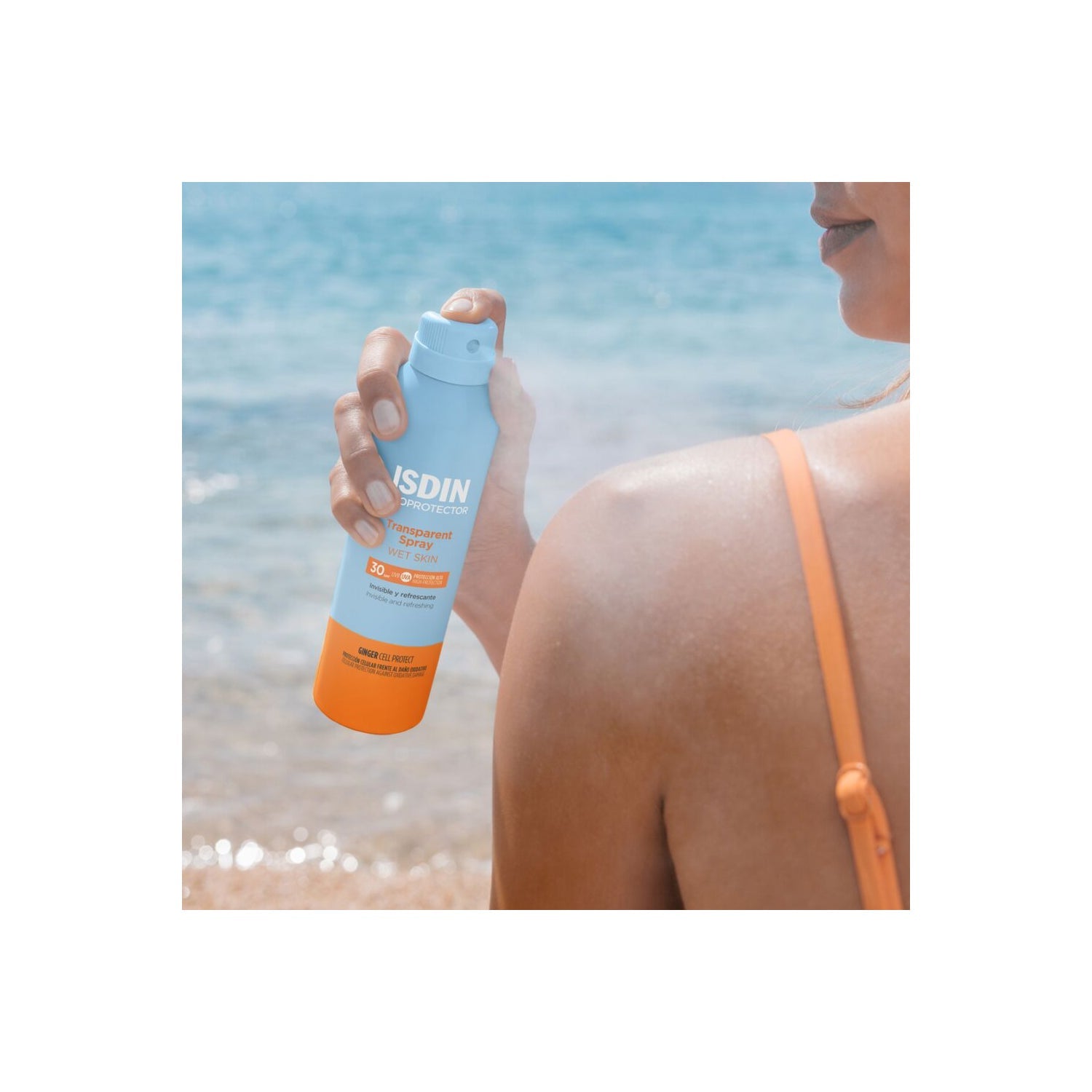 ISDIN Fotoprotector Transparent Spray Wet Skin SPF30 250ml
