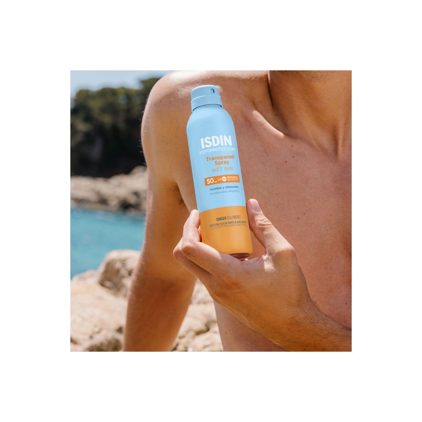 ISDIN Fotoprotector Transparent Spray Wet Skin SPF30 250ml