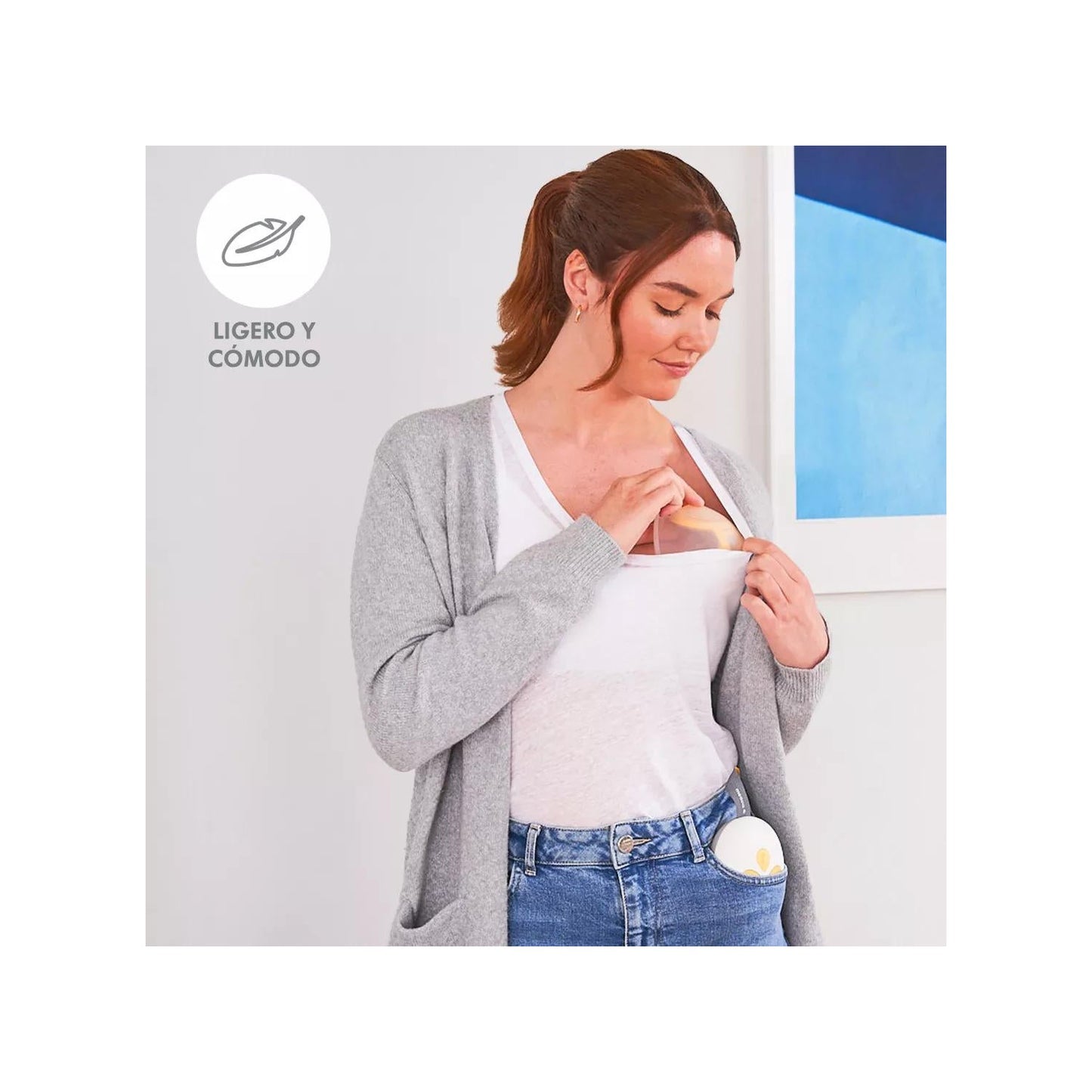 Medela Extractor de Leche Eléctrico Solo Hands Free 1ud