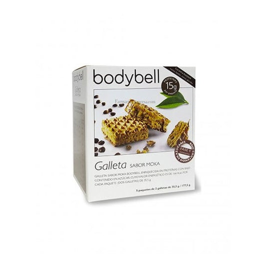 Bodybell Galleta Sabor Moka 5x35,5g