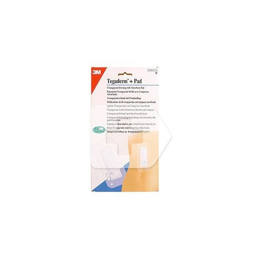 Tegaderm + Pad apósito transparente 5x7,2cm 5uds