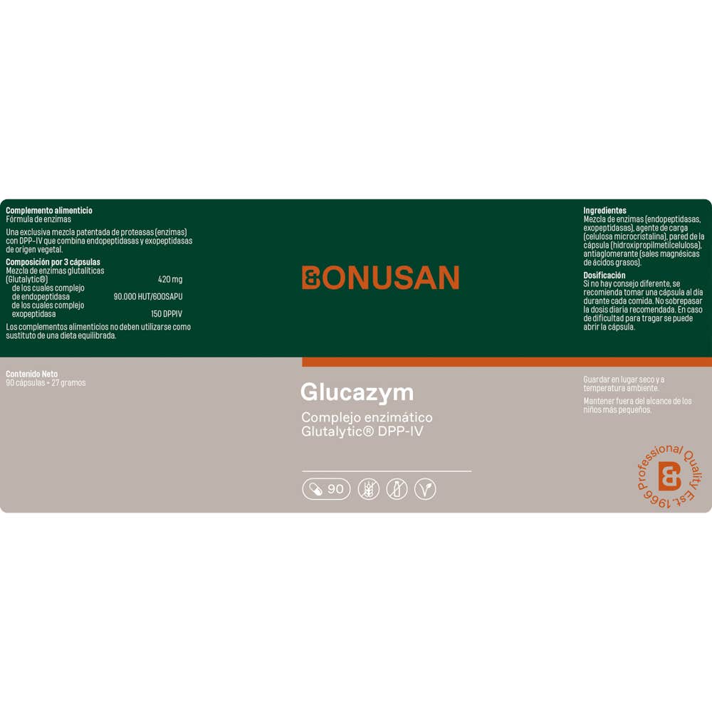 Bonusan Glucazym 90caps