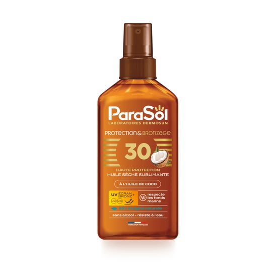 Parasol Spray Aceite Seco de Coco SPF30 200ml