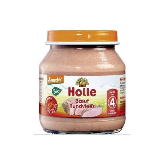 Holle Tarrito 100% Carne de Vacuno +4 M 125 g