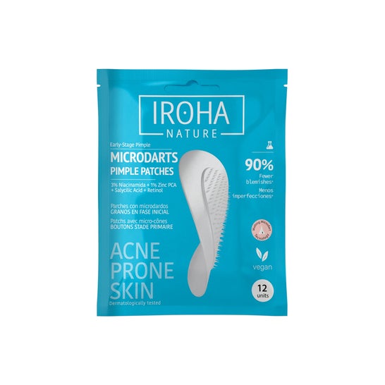 Iroha Acne Prone Skin Parches Granos Ácido Salicílico 12uds
