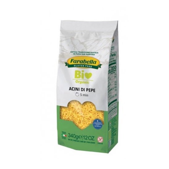 Farabella Bio Organic Pasta Acini di Pepe sin Gluten 340g