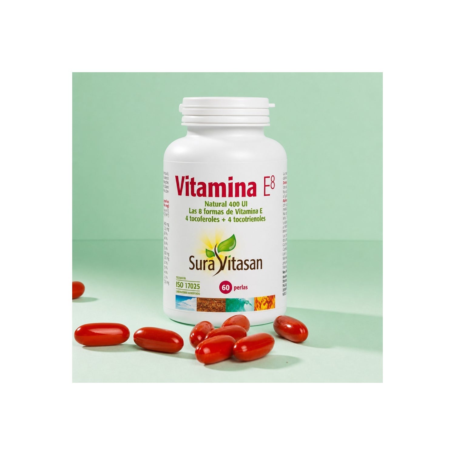 Sura Vitasan Vitamina E8 400Ui 60 Perlas