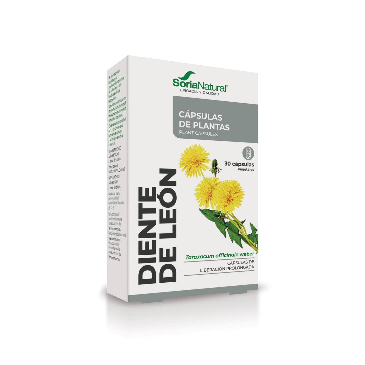Soria Natural 14-S Diente de León 30caps