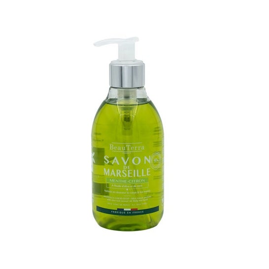 Beauterra Jabón de Marsella Líquido Limón y Menta 300 ml