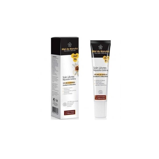 Comptoirs Et Compagnies Organic Manuka Honey Extreme Repair Lip Care Iaa 15+ 15 ml