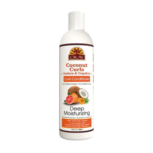 Okay Coconut Curls Acondicionador Coco Gardenia Pomelo 355 ml