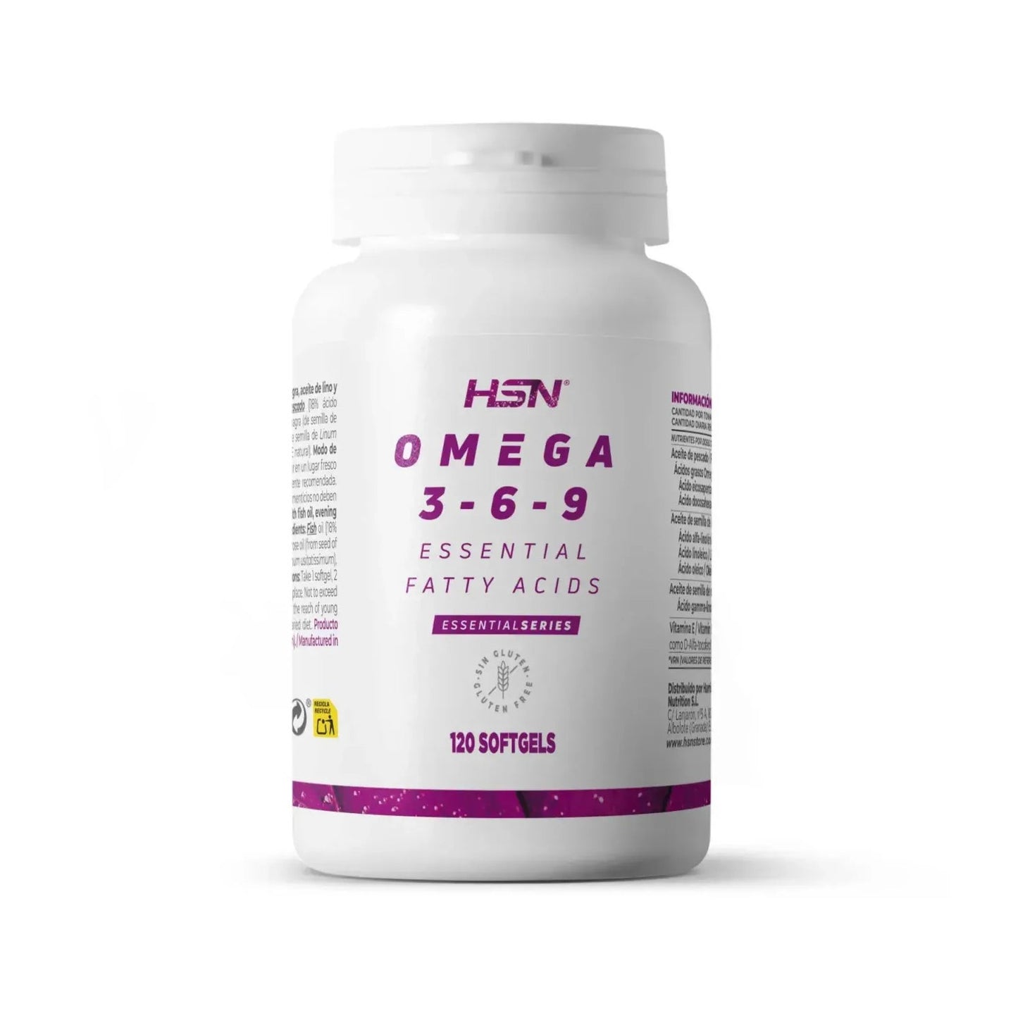 HSN Omega 3-6-9 1000mg 120 perlas