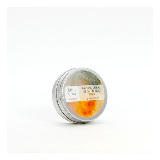Amapola Biocosmetics Balsamo Labial de Calendula y Miel 15 ml
