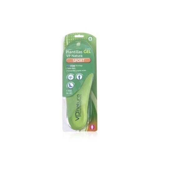 Vp Natura Plantilla Gel Sport 36-40 1 par