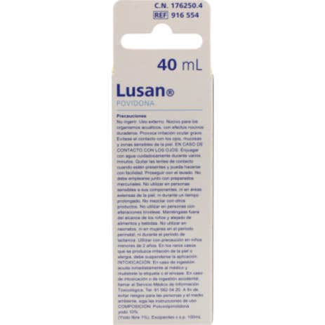 Lusan Povidona 40ml