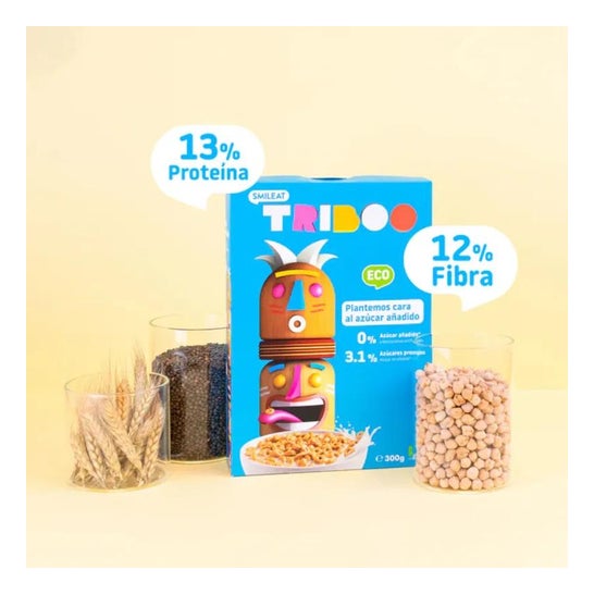 Smileat Triboo Cereales de Desayuno Ecológicos 300g
