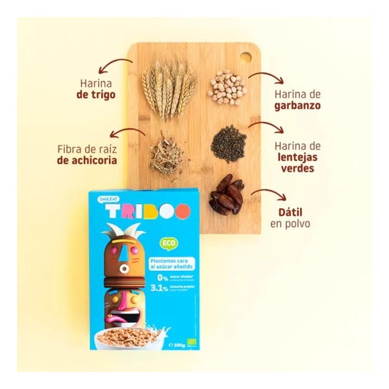 Smileat Triboo Cereales de Desayuno Ecológicos 300g