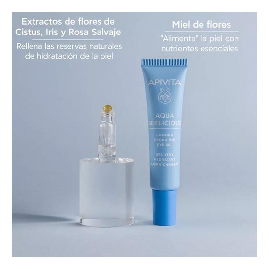 Apivita Aqua Beelicious Cooling Hydrating Eye Gel 15ml