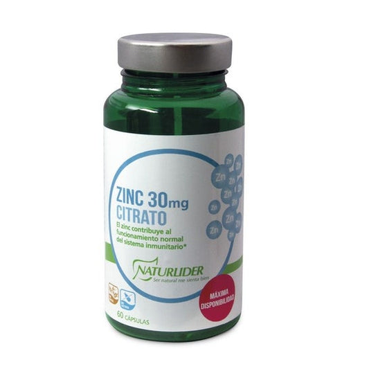 Naturlider Zinc Citrato 60cáps