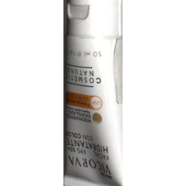 Vicorva Hidratante Facial FPS50 Con Color 50ml