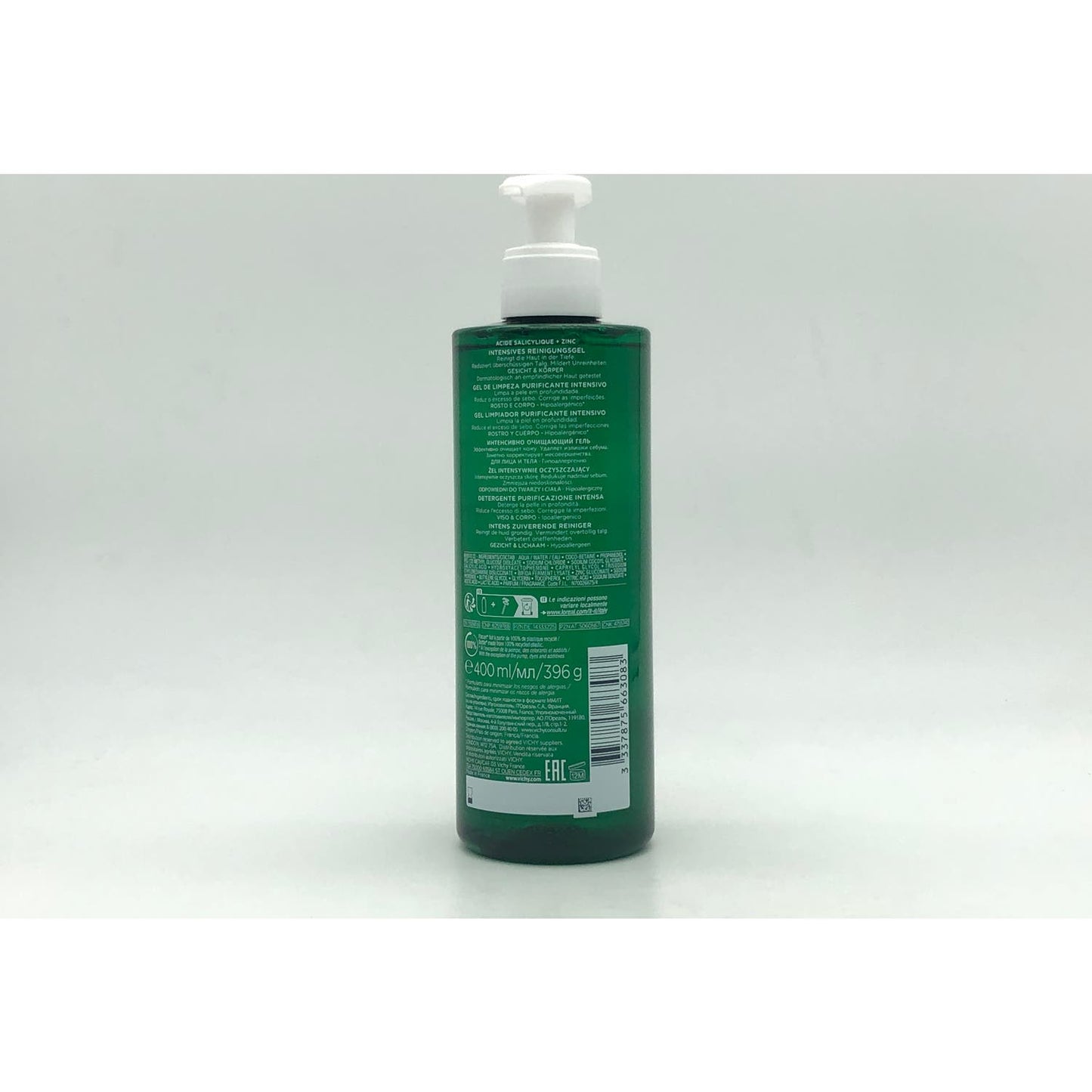 Vichy Normaderm Gel Purificante Intenso 400ml