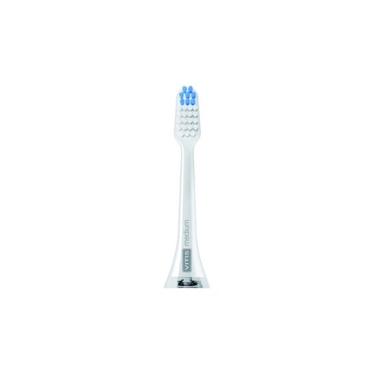 Vitis Sonic S10/S20 Recambio Cepillo Eléctrico Medio 2uds