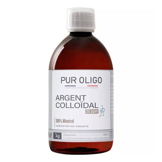 Nutrivie Plata Coloidal 20ppm 500ml