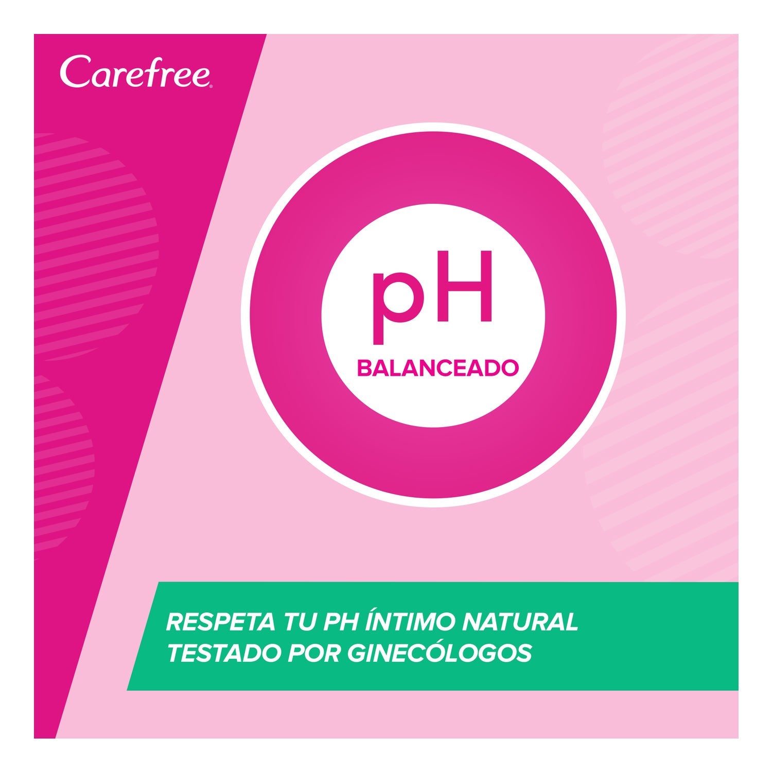 Carefree Duo Effect Toallitas Íntimas con Té Verde y Aloe Vera 20uds