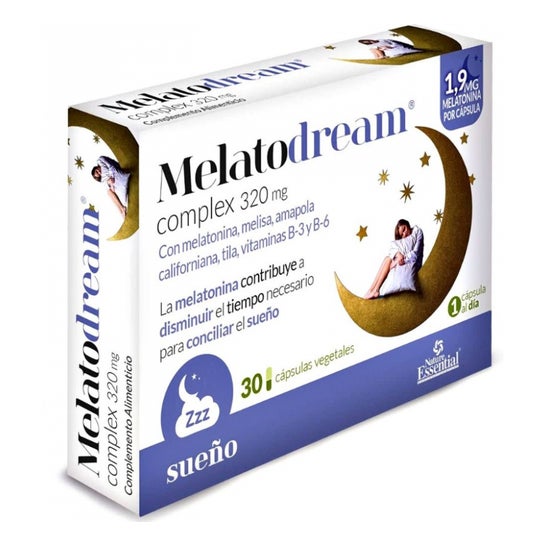 Nature Essential Melatodream Complex Melatonina 30 Cáps