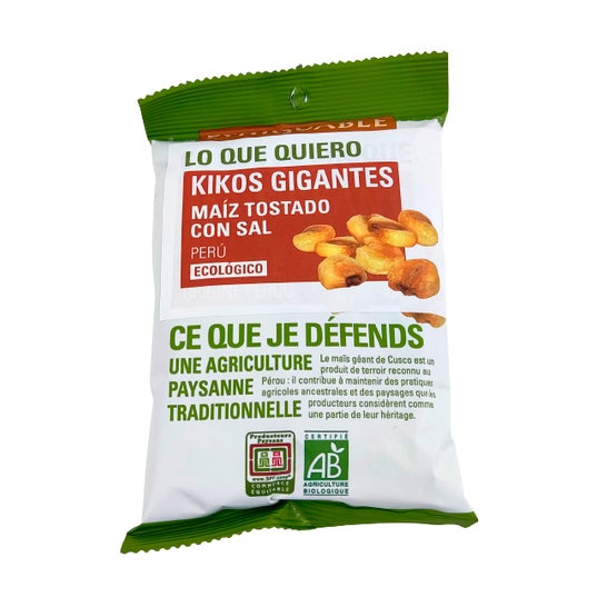 Ethiquable Maíz gigante Tostado con Sal Bio 100 g