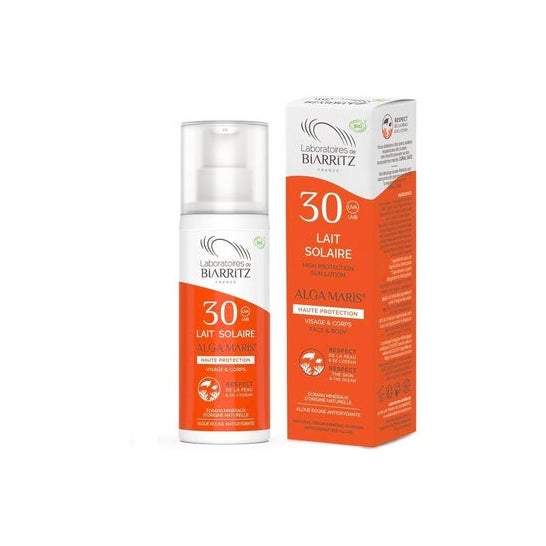 Algamaris - Leche Solar Ecológica Certificada SPF30