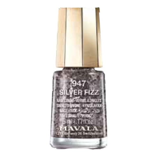 Mavala Esmalte de Uñas Glitter Silver Fizz 947 5 ml