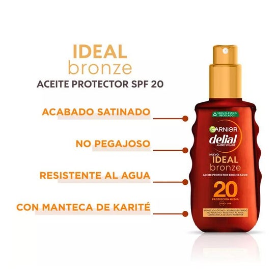 Garnier SPF20 Bronceador Solar Spray 150 ml