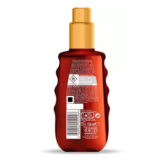 Garnier SPF20 Bronceador Solar Spray 150 ml