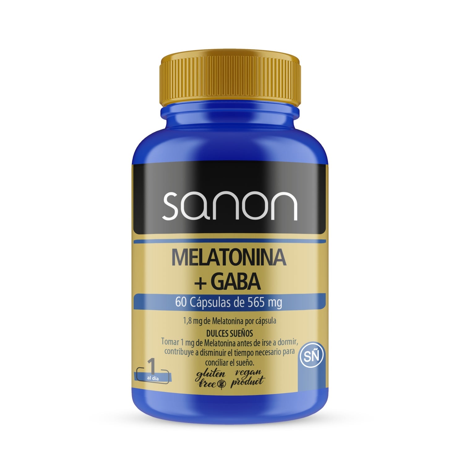 Sanon Melatonina + Gaba 60caps