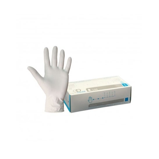 Newmark Guantes Latex T S 100 uds