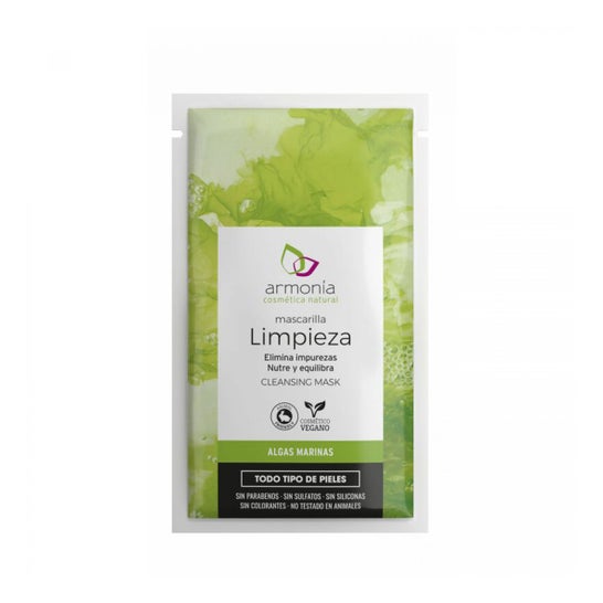 Armonía Mascarilla Facial de Algas Marinas 12 uds