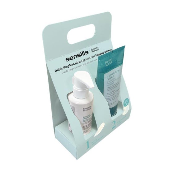 Sensilis Pack Succinic Aceite Limpiador 150ml + Purify Essential Gel 200ml