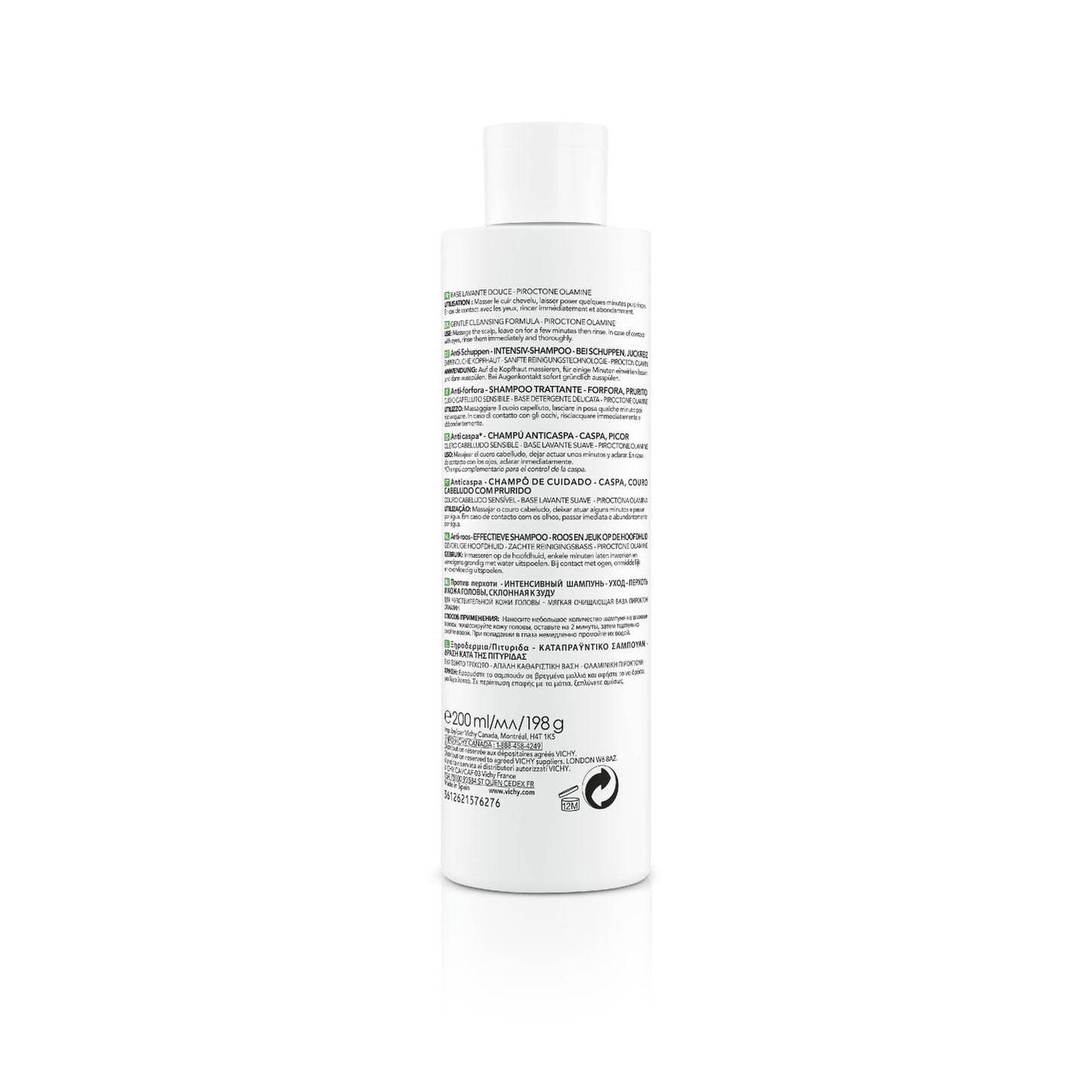 Vichy Dercos Technique Champú Anticascapa Sensitive 200ml