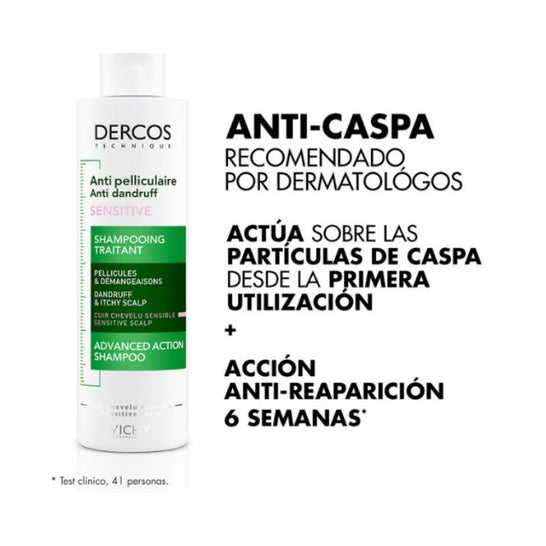 Vichy Dercos Technique Champú Anticascapa Sensitive 200ml