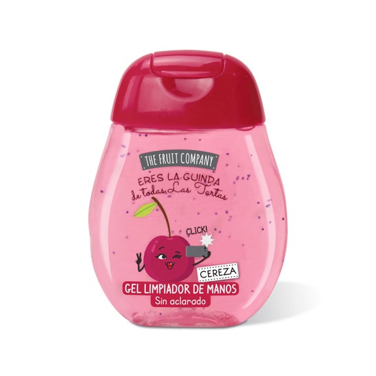 The Fruit Company Gel Limpiador de Manos Cereza 45ml