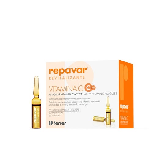 Repavar Revitalizante Vitamina C 20amp x 15ml