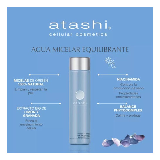 Atashi® Fresh&Pure Agua Micelar 150 ml