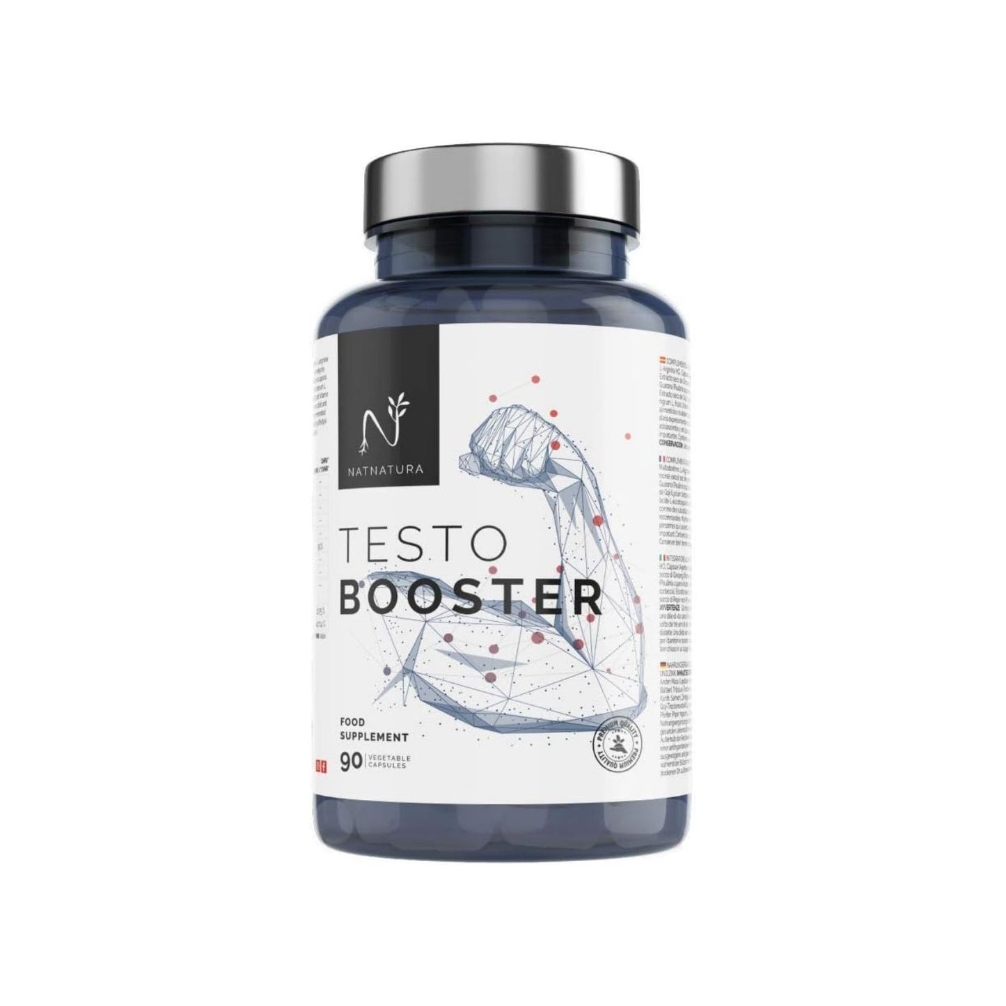 Natnatura Potenciador de Testosterona Natural 90caps vegetales