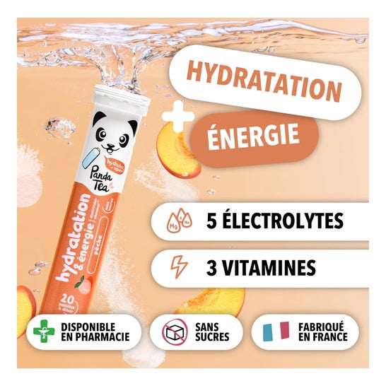 Panda Tea Hidratación y Energía 20 comp