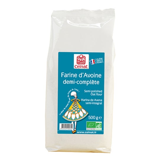 Celnat Harina de Avena Semi Integral Bio 500g