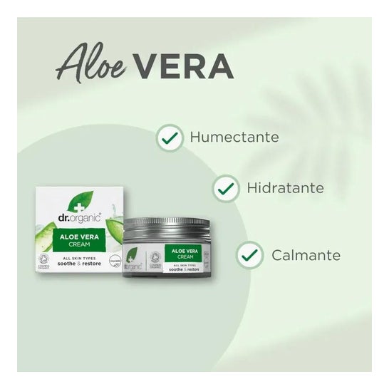 Dr.Organic Crema Concentrada Aloe Vera 50 ml