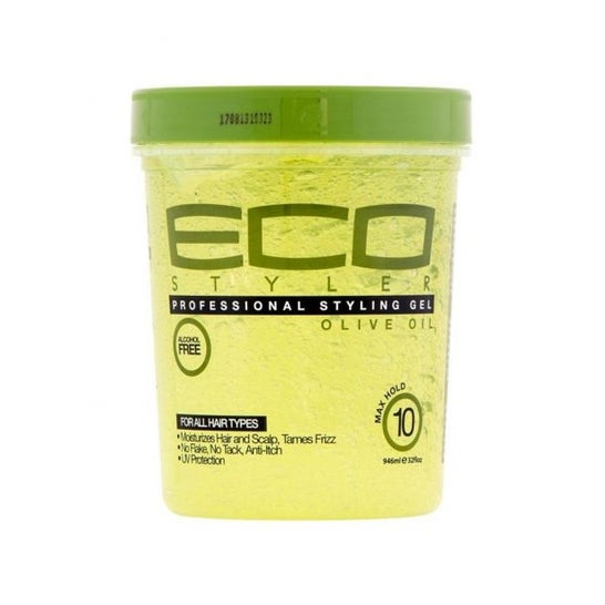 Eco Styler gel Fijador Aceite Oliva Sin Alcohol Fuerte 946 ml