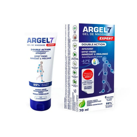Argel 7 Gel de Masaje Expert Doble Acción 70ml